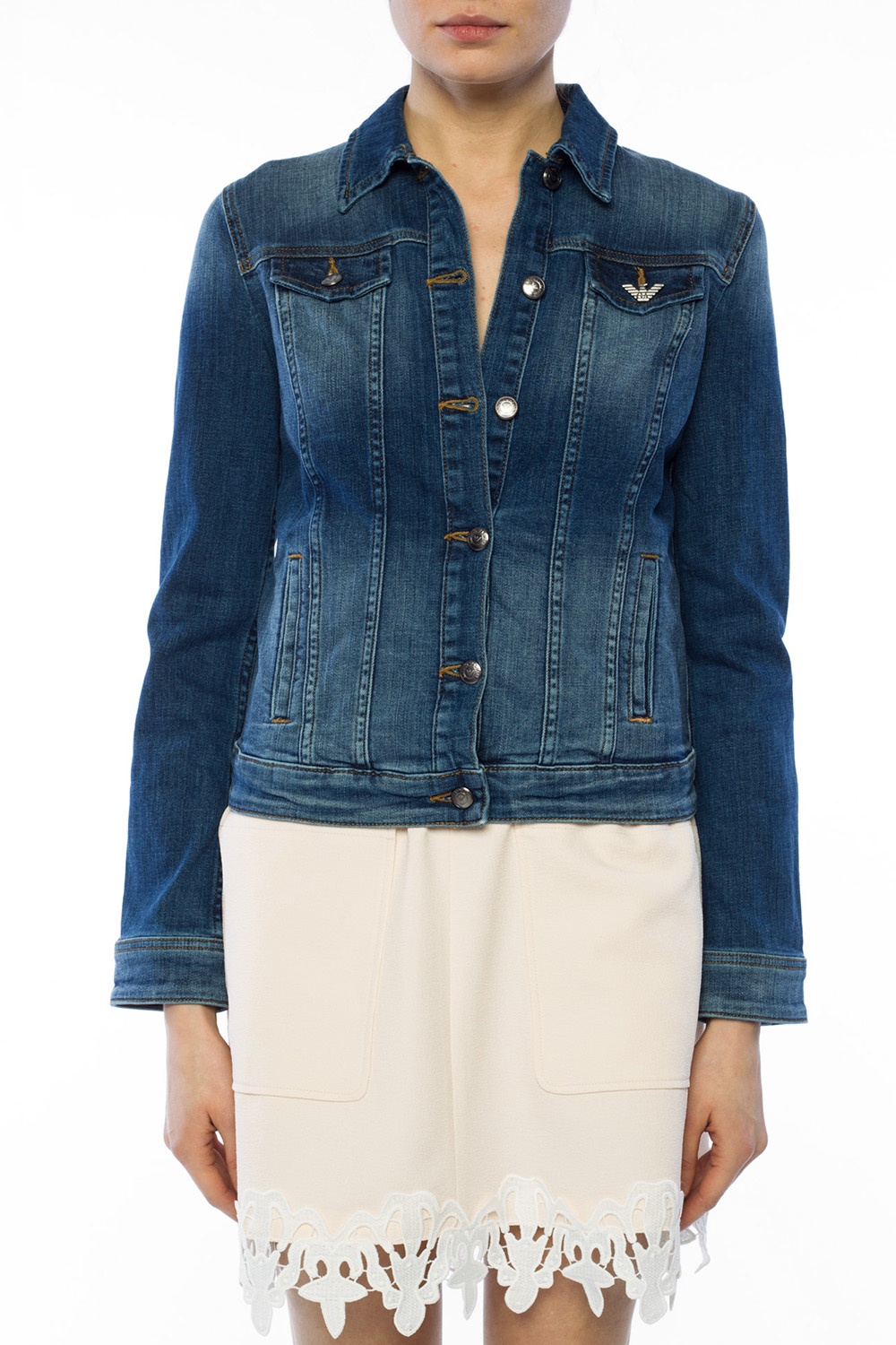 Emporio Armani Denim jacket | Women's Clothing | Vitkac